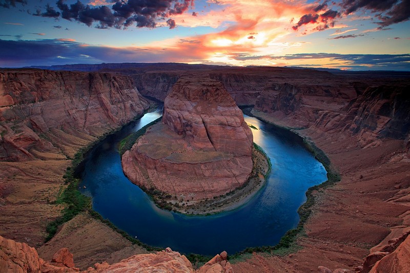 World & Travel Nature United States Sunsets