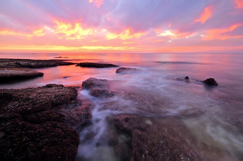 Israel Nature Photography Technics Israel views Sunsets Long exposure