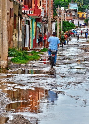 Transport World & Travel Bicycle people South America