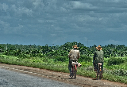Transport World & Travel Bicycle people South America