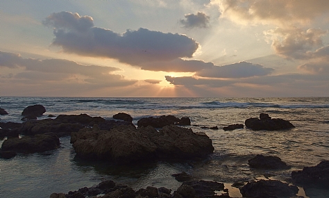 Israel Nature Shores Sunsets North Israel