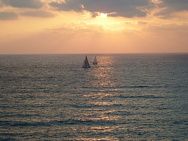 Israel Nature Sunsets Central Israel