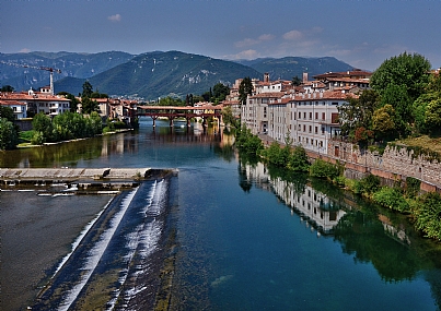 World & Travel Nature Old architecture Bridges Structures and Buildings landscape Italy