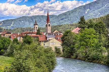 World & Travel Nature Old architecture Structures and Buildings landscape Lakes & Rivers Italy