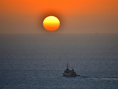 Nature water Sunsets Israel North Israel Transport vessel
