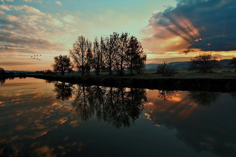 Israel Nature Israel views water Sunsets North Israel